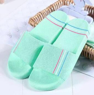 Color: Green, Size: 36 37 - 2021 summer new antiskid lovers home bathroom slippers Q119-CJBHNSNS02727-Green-36 37
