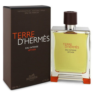 Terre D'hermes Eau Intense Vetiver by Hermes Eau De Parfum Spray 6.8 oz (Men) V728-548454