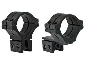 BKL 30mm Rings, 3/8" or 11mm Dovetail, Double Strap, Offset, Matte Black P892-PY-A-2909