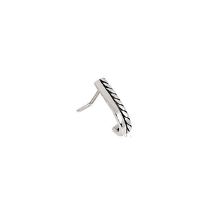 316L Stainless Steel Double Band L Bend Half Nose Hoop T575-S0671357252