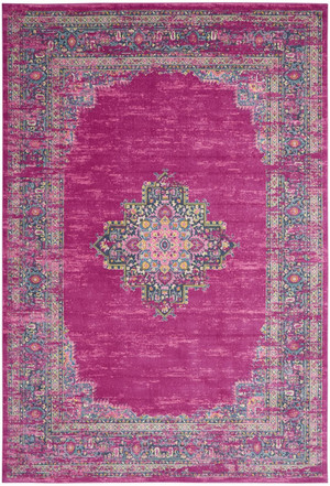 12' X 15' Blue Moroccan Power Loom Distressed Area Rug N270-527721