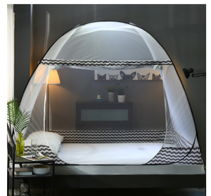 Color: Black, Size: 1.2m - Outdoor folding mosquito net Q119-CJJJJFCZ00033-Black-1.2m
