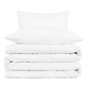 White Queen Cotton Blend 1000 Thread Count Washable Duvet Cover Set N270-528113