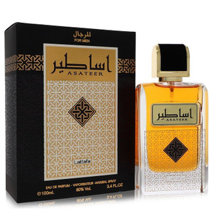 Lattafa Asateer by Lattafa Eau De Parfum Spray 3.4 oz (Men) V728-567103