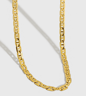 Simple 925 Sterling Silver Stacking Chain Necklace R866-HFH_625946828215