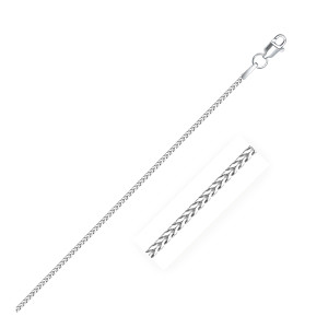 Size: 20'' - 14k White Gold Franco Chain (1.20 mm) P150-36008-20
