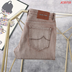 BILLIONAIRE BLSK CPRT Jeans Thin Cotton Men 2025 Spring Summer new Business Embroidery Straight out F640-3256808263587732