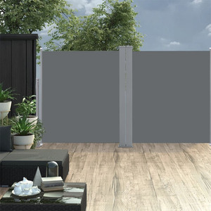 Retractable Side Awning Anthracite 55.1"x236.2 A949-48456