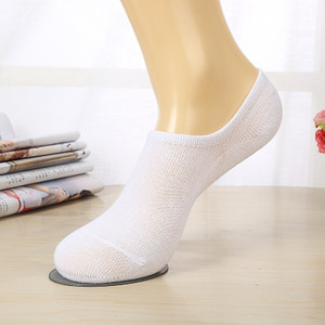 Color: White, style: A - Low-back boat socks Thin section shallow mouth invisible socks spring and  Q119-CJNSFJWZ00034-White-A
