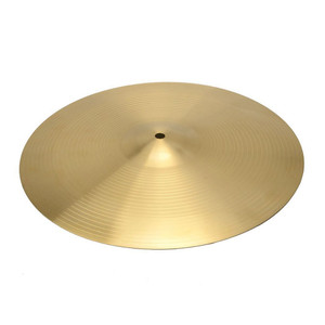 Professional 16" 0.7mm Copper Alloy Crash Cymbal for Drum Set Golden T575-S0671268269