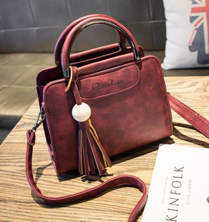 Color: Wine red, Size: S - New Women Handbags Q119-CJBHNSNS05820-Wine red-S