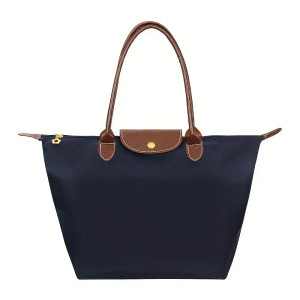Color: Coffee, Size: M - Women Handbag Tote Bag Nylon Dumpling Bags Ladies Large Capacity Shoulder  F640-12000039449038024