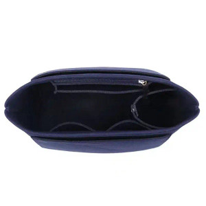 Color: Chocolate, Size: M - Felt Insert Bag Fits For Longchamp Handbag Liner Bag Felt Cloth Makeup  F640-12000040365224164