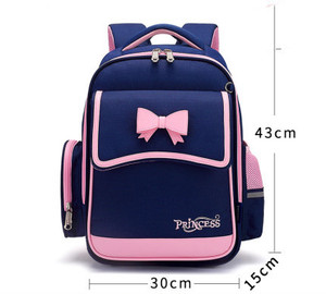 Color: Blue, Bag style: Large - Babudou Schoolbag For Primary School Girls Grade 1-3-6 Children'S B Q119-CJNS113000009IR