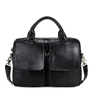 Color: Dark Grey, Ships From: CHINA - WESTAL Men's Bag Genuine Leather Men's Briefcases Laptop Bag  F640-10000015693056554