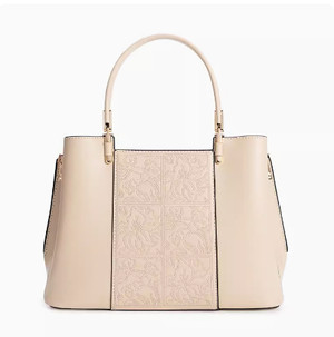 Color: Apricot - Embroidered Handbag Women's National Style Mother Bag Q119-CJNS200341202BY
