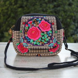 Color: Yizhimei - Ethnic Style Embroidered Bag Fashion Embroidered Canvas Q119-CJBHNSNS31116-Yizhimei