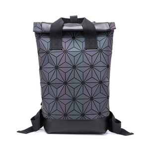 Color: Luminous - Geometric diamond backpack Q119-CJBHNSNS26416-Luminous