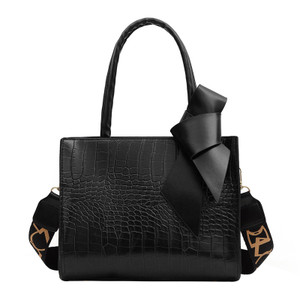Color: Black - Ladies Single Shoulder Bag Trendy Chain Messenger Bag Q119-CJNS114833001AZ