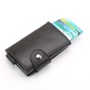 Aluminum alloy anti-magnetic card package Q119-CJBHNSNS09350