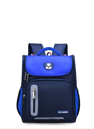 Color: Blue, Size: Small - Children's Space Bag Water Repellent Trolley Backpack Q119-CJNS106367202BY