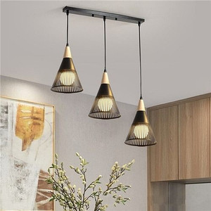 3 Heads Modern Style Home Light Wholesale Black Dining Room Pendant Lamp A392-flig0079