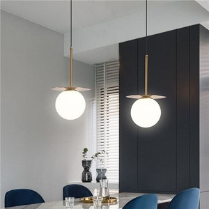 1 Head Nordic Modern Style Wholesale Home Light Glass Pendant Lamp A392-flig0119