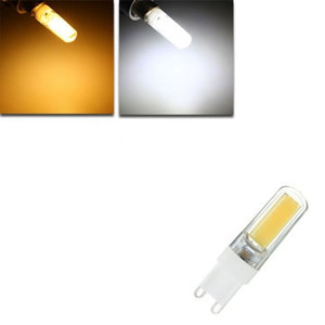 G9 LED 3W Pure White Warm White COB LED PC Material Light Lamp Bulb AC220V C122-1062195