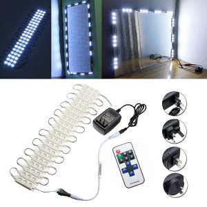 3M SMD5630 Waterproof White LED Module Strip Light Kit Mirror Signage Lamp + Adapter DC12V C122-1112692