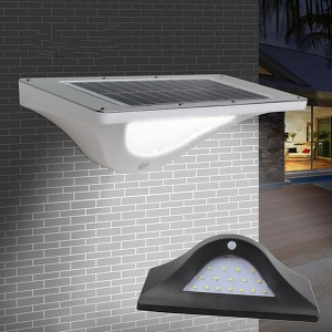 Solar Power 16 LED Wall Light PIR Motion Sensor Outdoor Waterproof Garden Security Lamp C122-1128777