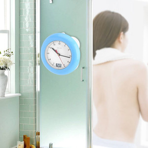 Baldr Temperature Sensor Digital Thermometer Wall Display Suction Cups Hanging Clock C122-1322175