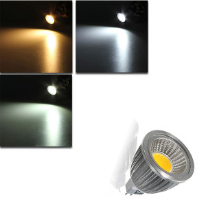MR16 5W 500-550LM Dimmable COB LED Spot Lamp Light Bulbs DC/AC 12V C122-930661