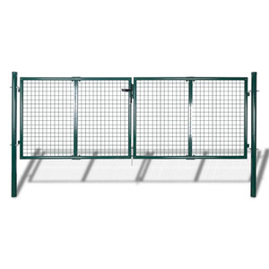  Garden Mesh Gate Fence Door Wall Grille 118.1x29.5 A949-140921