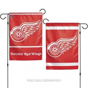 Detroit Red Wings Flag 12x18 Garden Style 2 Sided Z157-3208592374