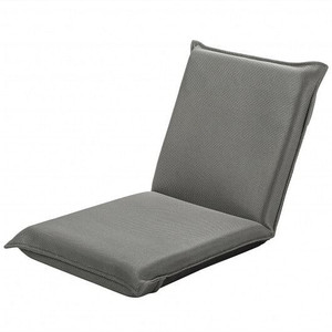 Adjustable 6 positions Folding Lazy Man Sofa Chair Floor Chair-Gray - Color: Gray D681-HW65605GR