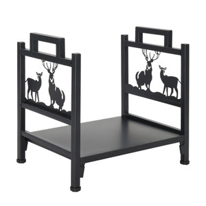 Single Layer Firewood Holder With Animal Pattern T575-S0671272041