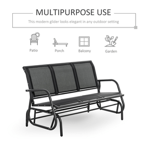 Outdoor courtyard seats for 3 people T575-S0671401921