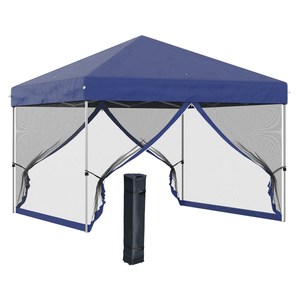 10' x 10' Pop Up Canopy Tent-Blue T575-S0671422004