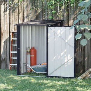 Outdoor Garden Storage Shed Galvanized Steel Tool House T575-S0671266478
