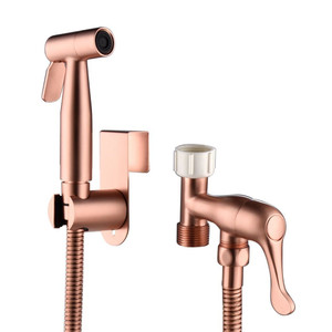 Bidet Sprayer for Toilet, Handheld Cloth  Sprayer, Bathroom Sprayer Kit Spray Attachment with Hose, T575-S0671387440