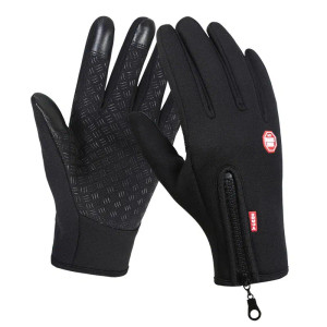 Color: WHITE, Gloves Size: M - Hot Winter Gloves For Men Women Touchscreen Warm Outdoor Cycling Dri F640-12000033220268610