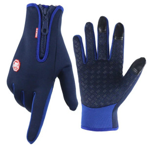 Color: GRAY, Gloves Size: S - Hot Winter Gloves For Men Women Touchscreen Warm Outdoor Cycling Driv F640-12000033220268629