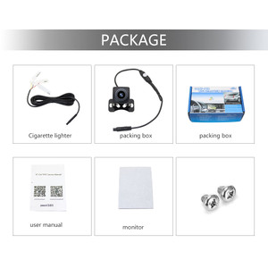 Car Parking Camera Vehicle-mounted Camera Intelligent Wireless Hd Reversing Camera black K484-PAU_0B0SI20B
