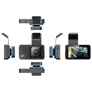 WIFI Dash Cam 3 inch IPS Screen Front Rear Dual Dash Camera 120° Wide Angle Driving Recorder Loop R K484-PAU_0JJQ5VAY