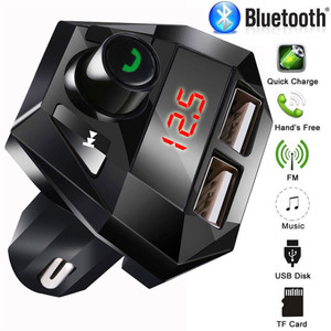 G18 Car Mp3 Player Wireless Bluetooth-compatible Hands-free Dual Usb Car Charger Fm Transmitter Rec K484-PEL_0LWSMBWX