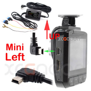 Color Name: Yellow - CarDash Cam Wire DVR Hardwire Cable Kit Video Recorder 12V-24V To 5V 2.5A Mini F640-12000038280079964