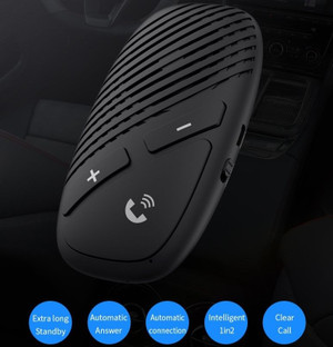 P30 Bluetooth Receiver 5.0 Wireless Audio Receiver for Auto Bluetooth Handsfree Car Kit Speaker Hea K484-PEL_0GODX02K