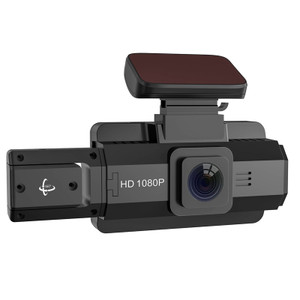 Car Driving Recorder Dual Lens Dvr Camera HD 1080P Dash Cam USB Monitoring Black K484-PAU_0H4UE03X
