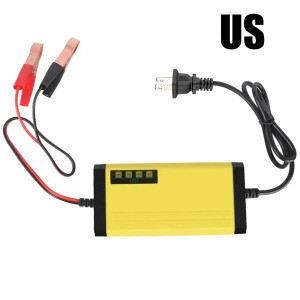Color: Gold - 12V 2A Car Battery Charger 220V Power Puls Repair Charger Wet Dry Lead Acid Battery L F640-12000044280527639