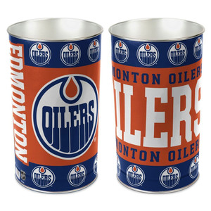 Edmonton Oilers Wastebasket 15 Inch - Special Order Z157-1094380096
